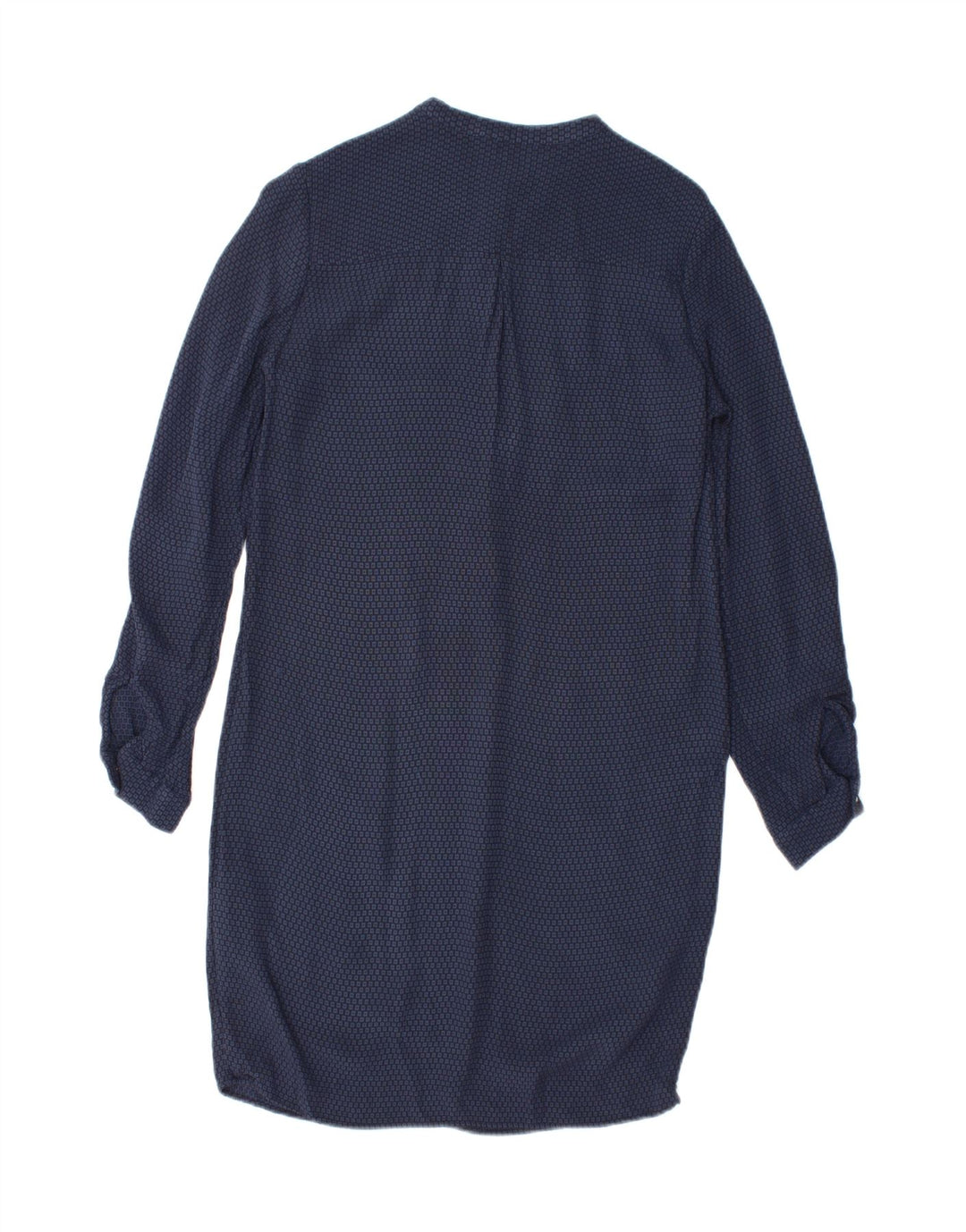 MASSIMO DUTTI Womens Pullover Shirt Dress EU 38 Small Navy Blue Geometric Vintage Massimo Dutti and Second-Hand Massimo Dutti from Messina Hembry 