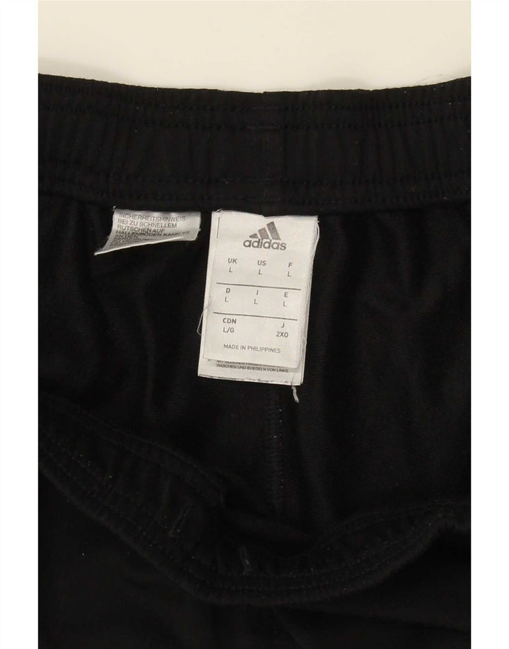 Adidas Træningsdragtsbukser til mænd Stor sort polyester
