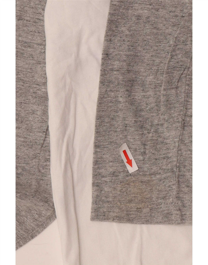 Superdry Herre Top Langærmet Stor hvid Colourblock Bomuld
