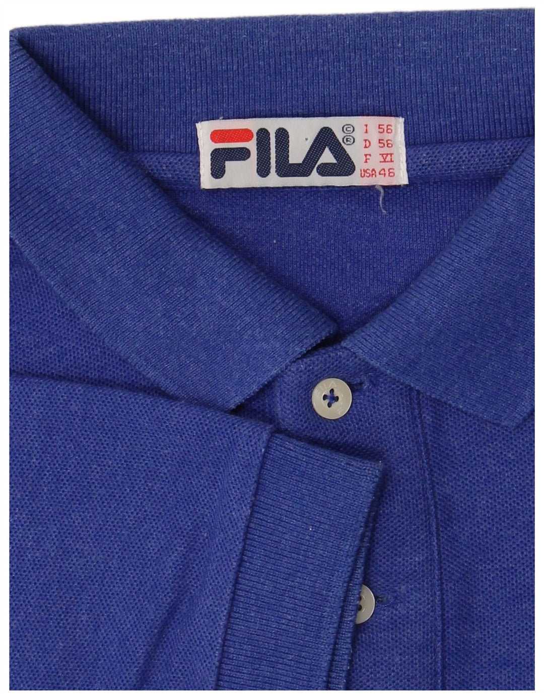 Fila Poloskjorte til mænd IT 56 2XL Blå