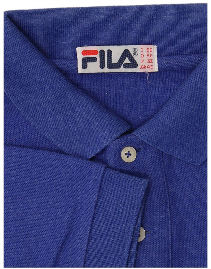 Fila Poloskjorte til mænd IT 56 2XL Blå