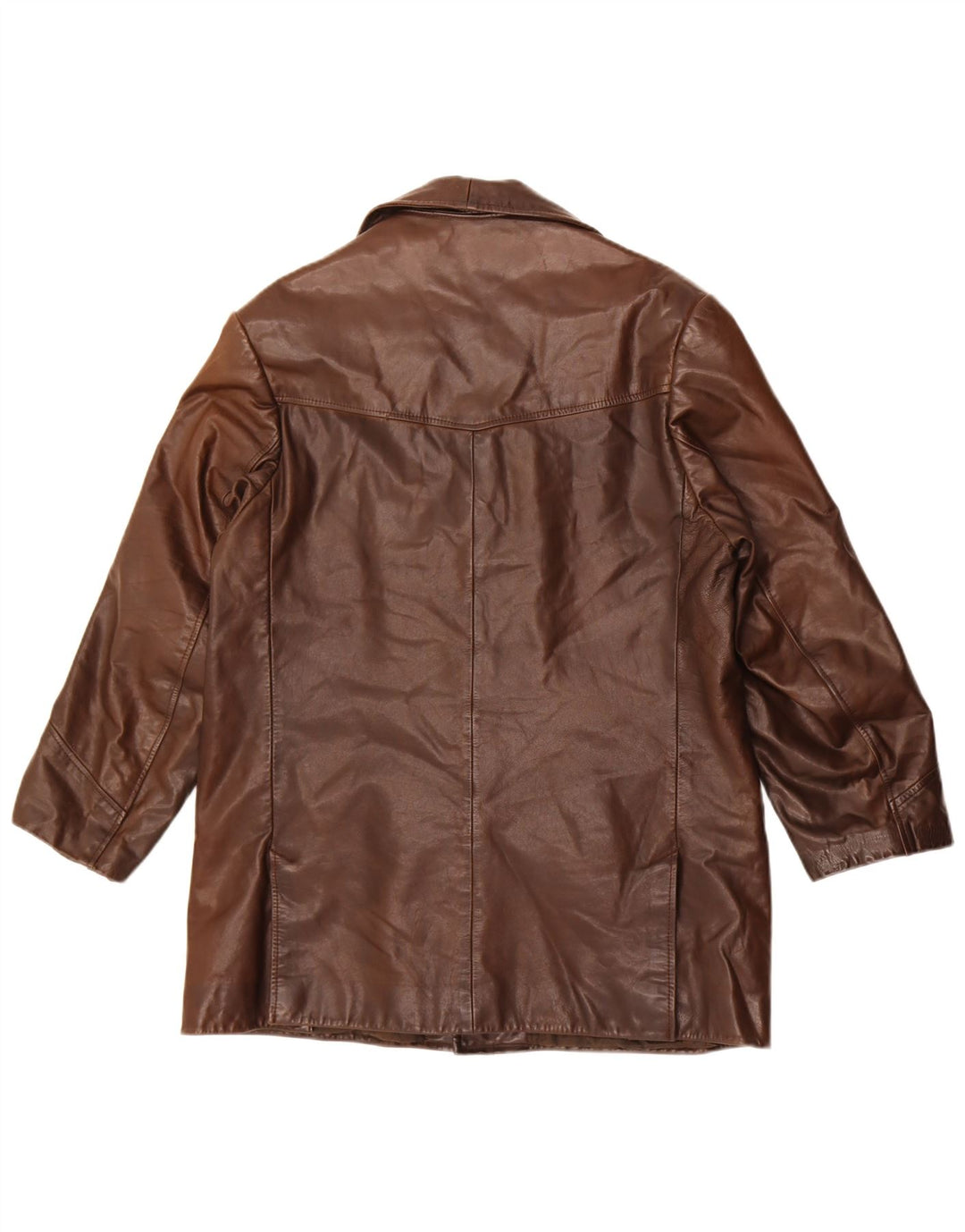 Vintage herre læderjakke UK 36 Small Brown