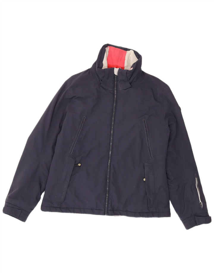 Sergio Tacchini Herre Windbreaker Jacket IT 50 Large Navy Blue Polyester