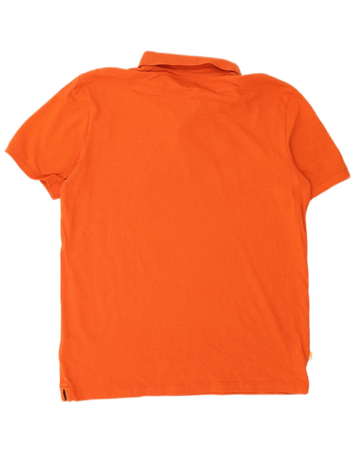 Timberland Herre Regular Fit Polo Shirt Medium Orange Bomuld