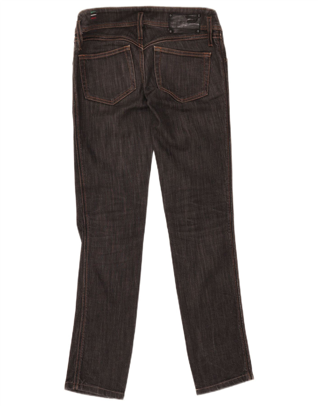 Diesel Dame Matic Straight Jeans W26 L31 Sort Bomuld