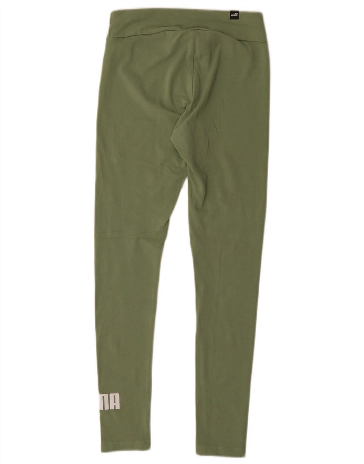 Puma Grafiske Leggings til kvinder UK 4 XS Grøn
