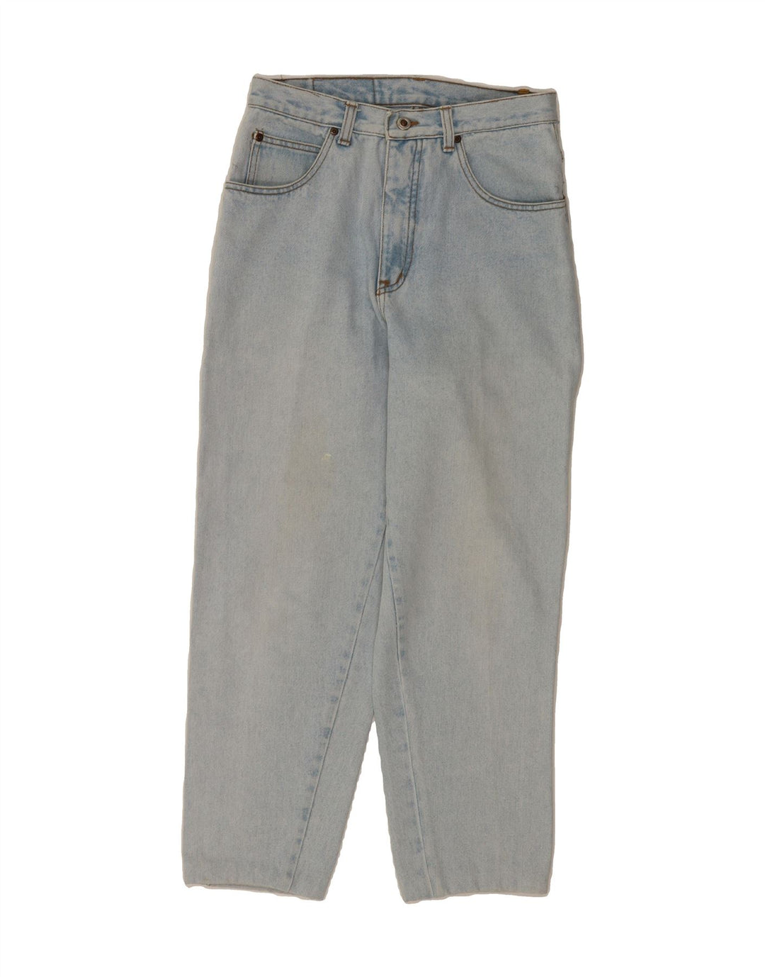 VINTAGE Womens Tapered Jeans EU 40 Medium W28 L26 Blue Cotton Vintage Vintage and Second-Hand Vintage from Messina Hembry 