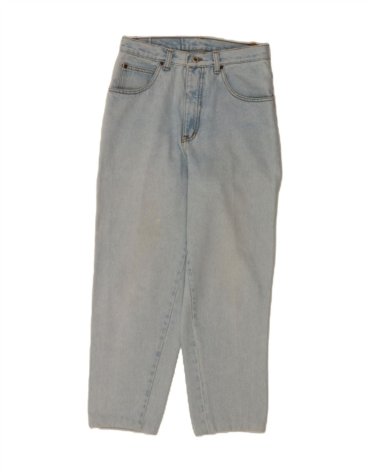 VINTAGE Womens Tapered Jeans EU 40 Medium W28 L26 Blue Cotton Vintage Vintage and Second-Hand Vintage from Messina Hembry 