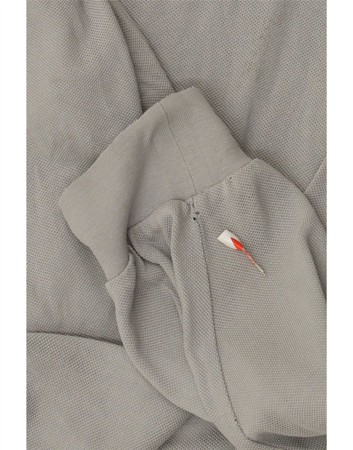 Lacoste Langærmet Polo Shirt til mænd Størrelse 8 3XL Grå