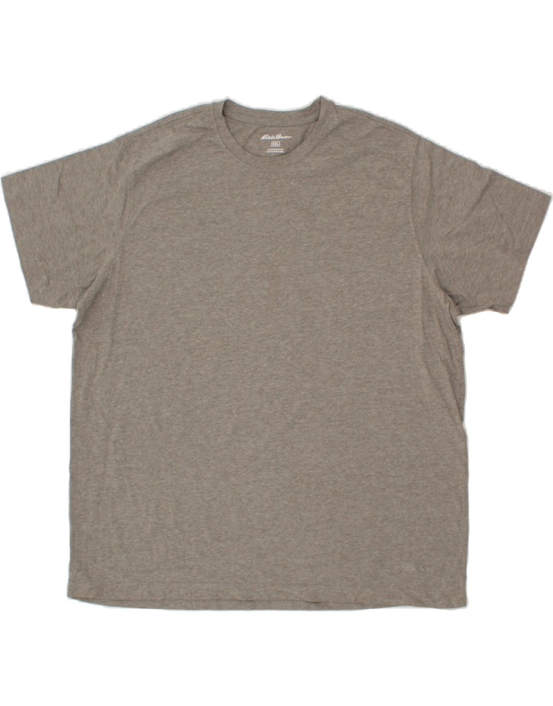EDDIE BAUER Mens T-Shirt Top 2XL Grey Cotton Vintage Eddie Bauer and Second-Hand Eddie Bauer from Messina Hembry 