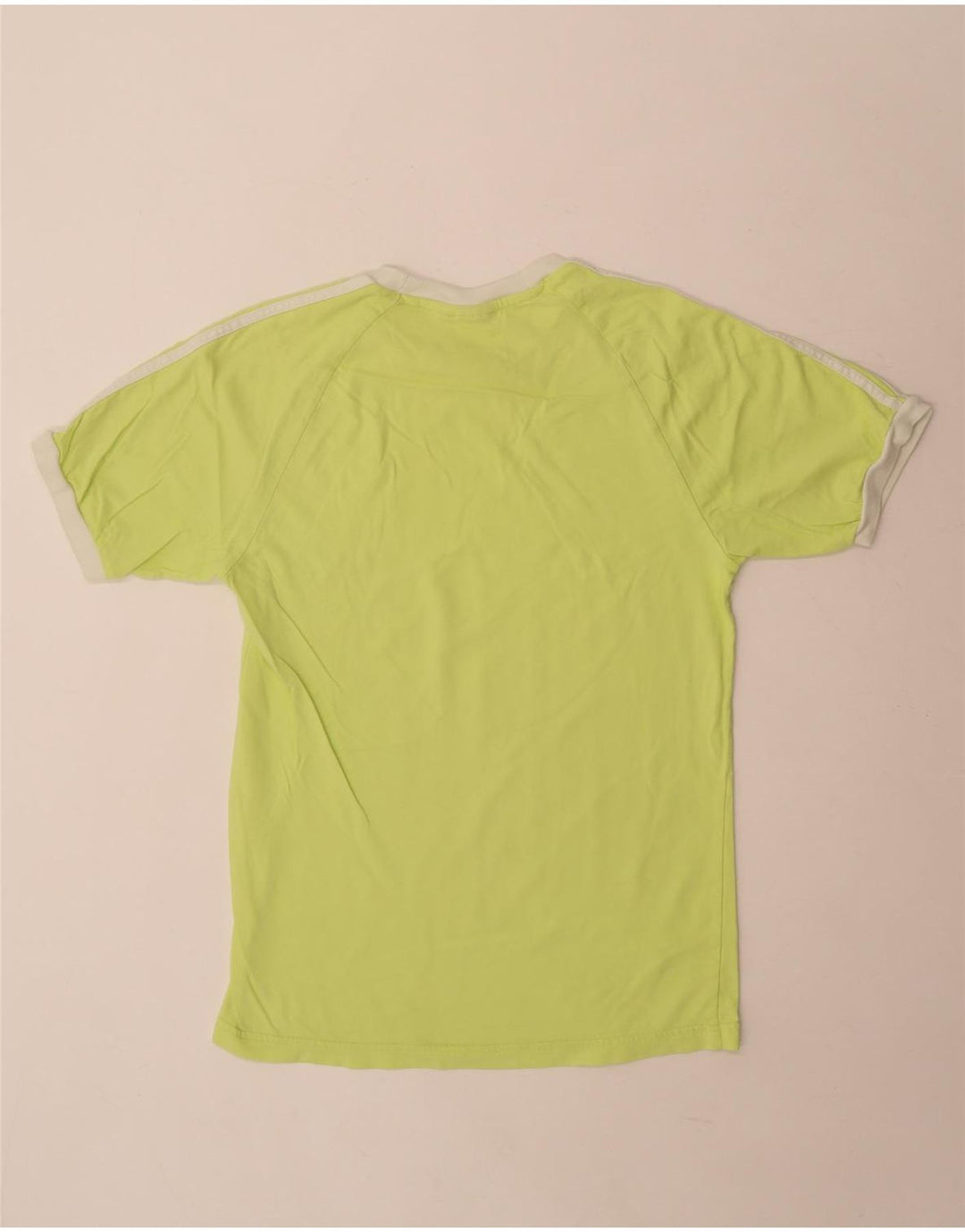 Adidas T-Shirt Top UK 12 Medium Gul