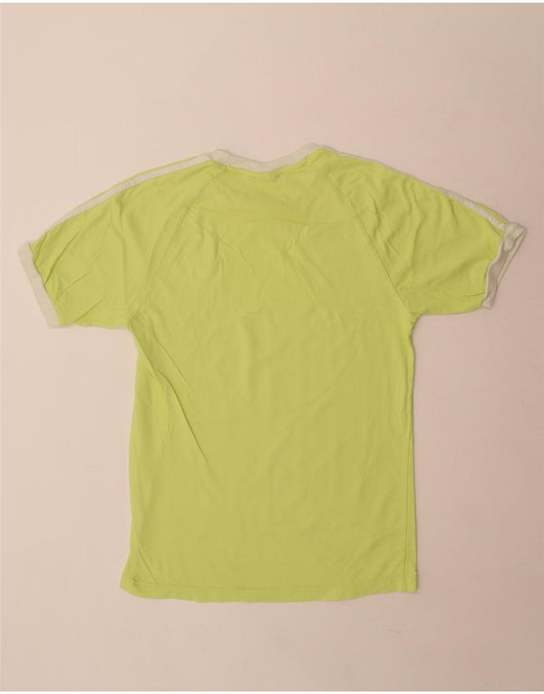 Adidas T-Shirt Top UK 12 Medium Gul