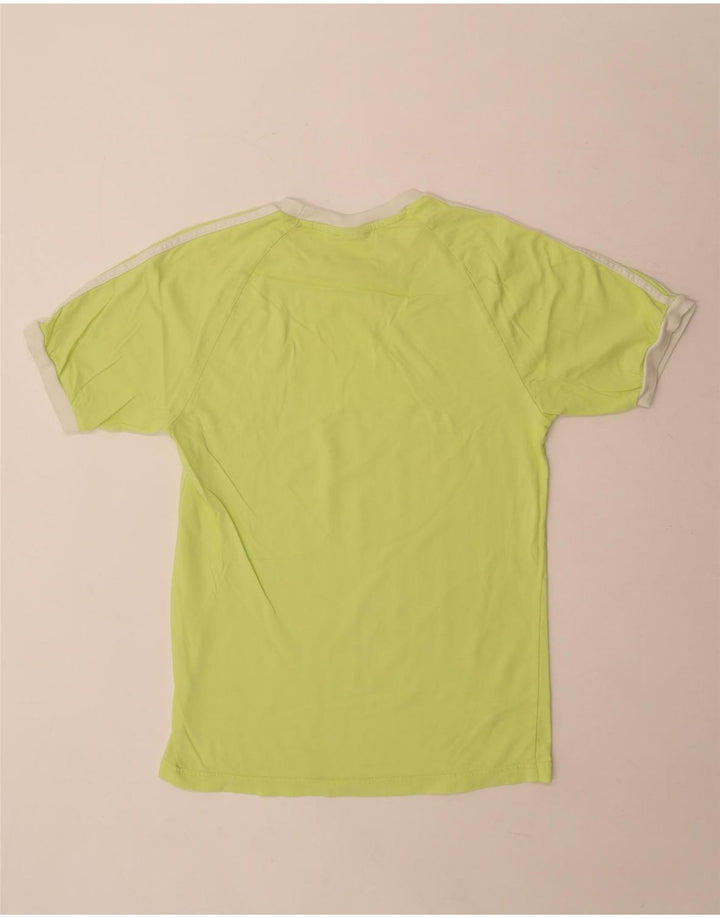 Adidas T-Shirt Top UK 12 Medium Gul