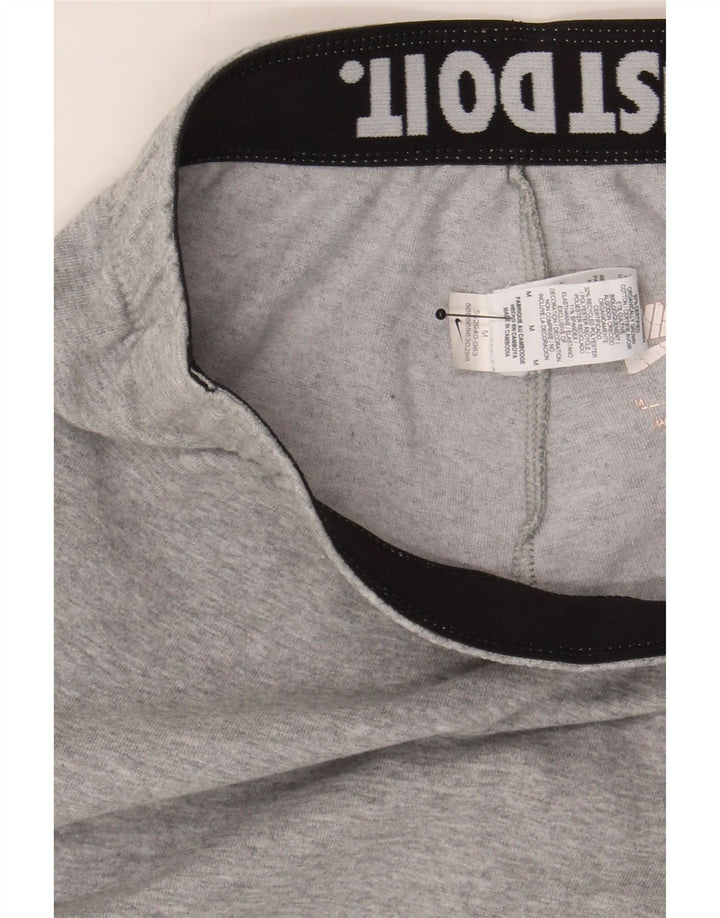 NIKE Womens Graphic Leggings UK 14 Medium  Grey Cotton Vintage Nike and Second-Hand Nike from Messina Hembry 