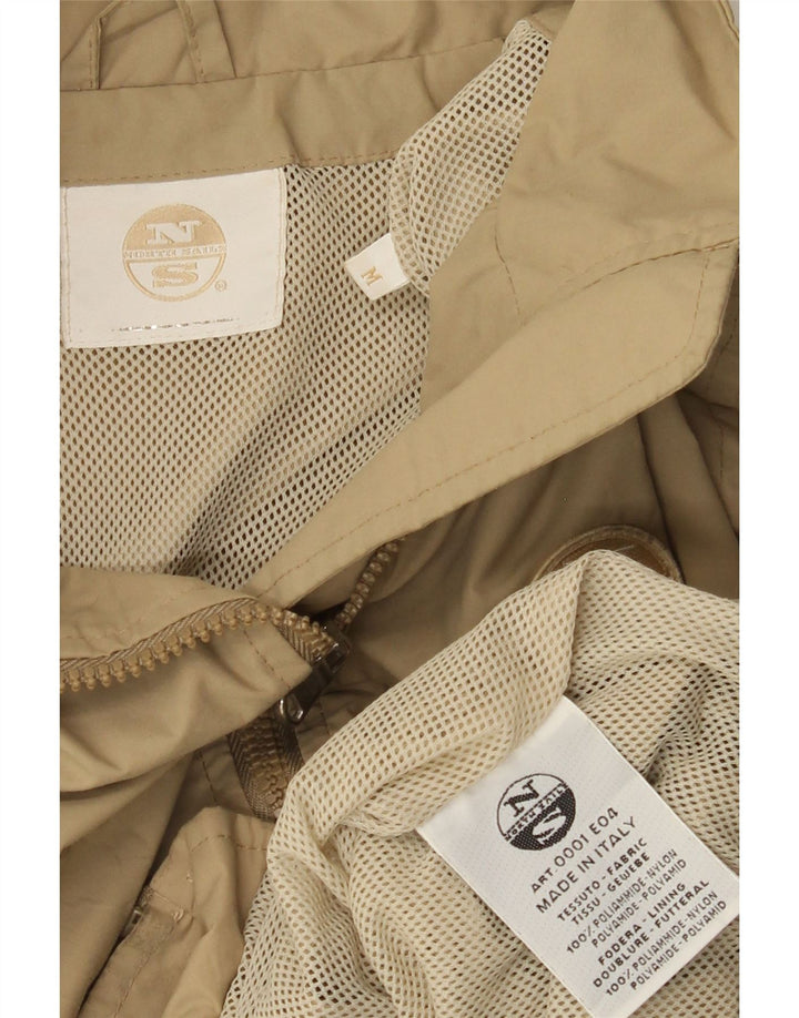 North Sails Herre Bomber Jacket UK 38 Medium Khaki Polyamid