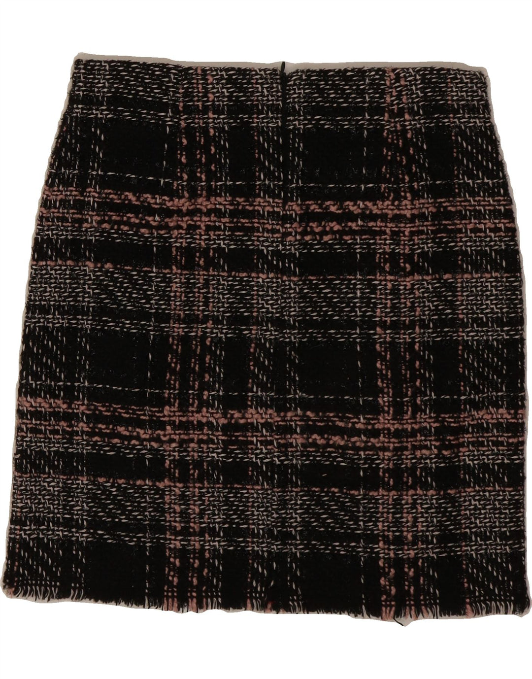 VINTAGE Womens Mini Skirt W30 Medium Black Check Vintage Vintage and Second-Hand Vintage from Messina Hembry 