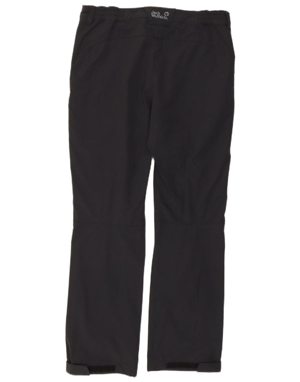 JACK WOLFSKIN Dame Vandre Cargo Bukser UK 14/16 Large W34 L30 Sort