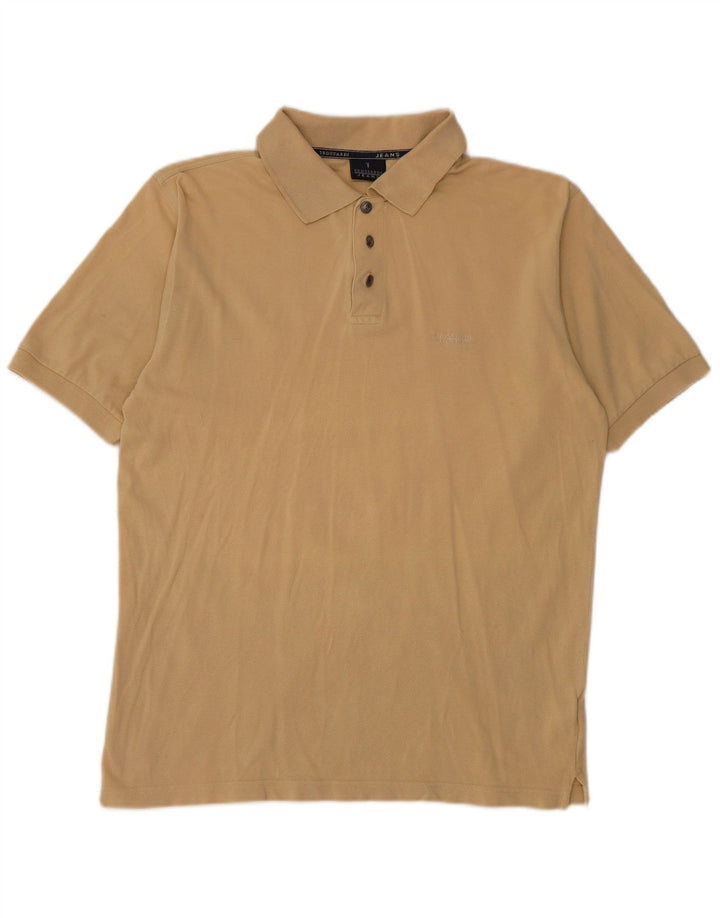 TRUSSARDI JEANS Poloskjorte til mænd Medium Beige Bomuld