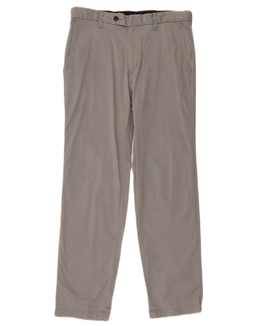 Marks & Spencer Herre Blue Harbor Straight Suit Bukser W34 L33 Grå