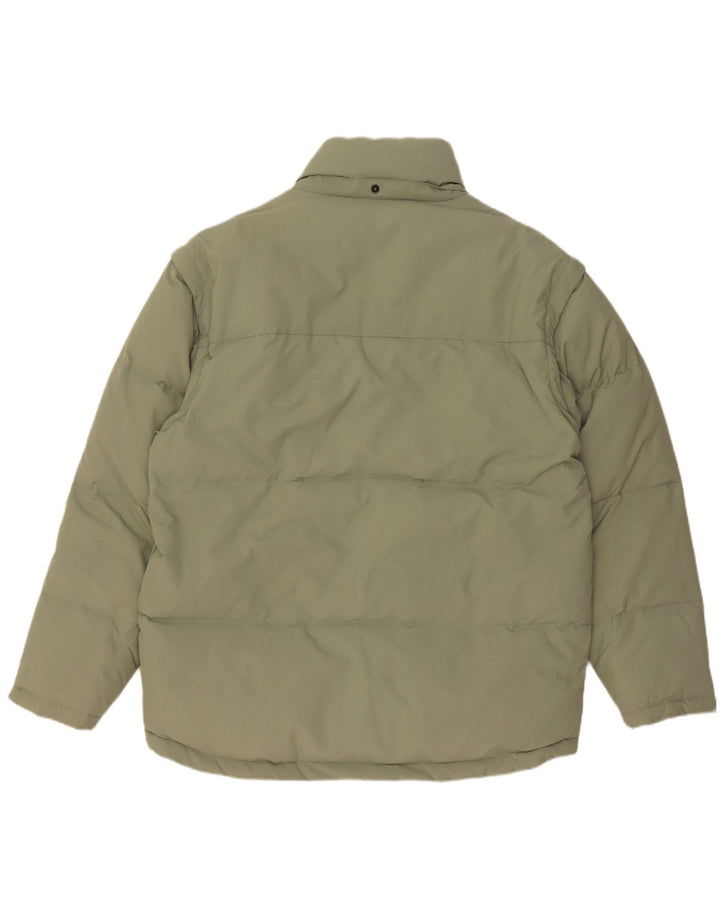 Fila Polstret Herrejakke UK 40 Stor Grøn Polyamid
