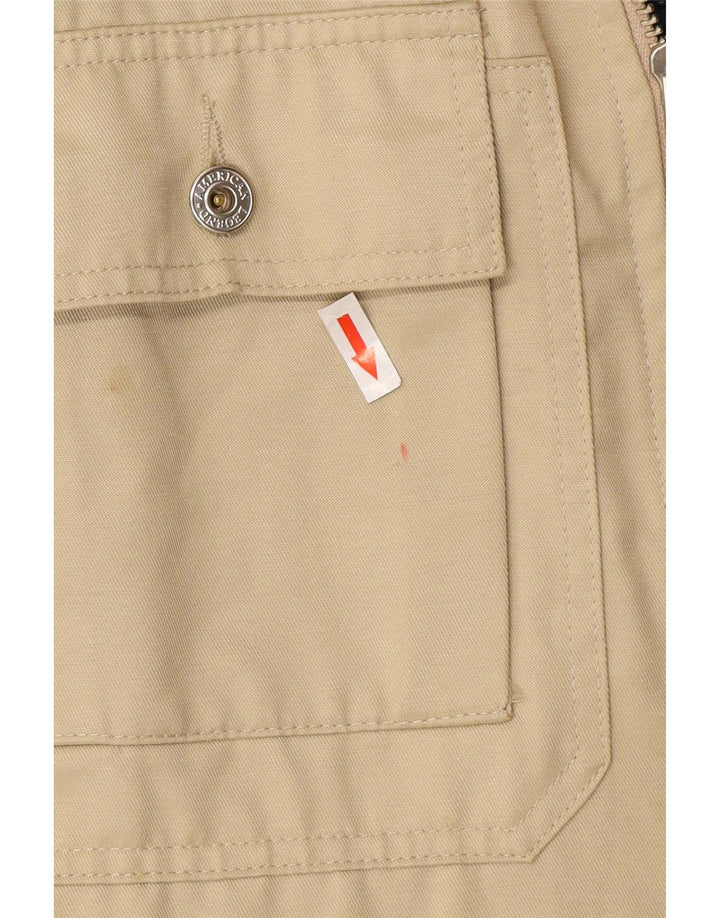 American Legend Herre Utility Jacket UK 38 Medium Beige Bomuld