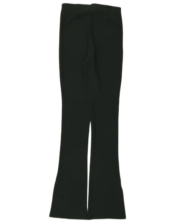 Zara Dame Flare Leggings UK 8 Small Green