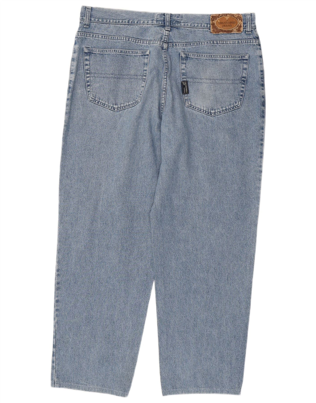 TRUSSARDI Herre tilspidsede jeans IT 56 3XL W42 L31 Blå Bomuld