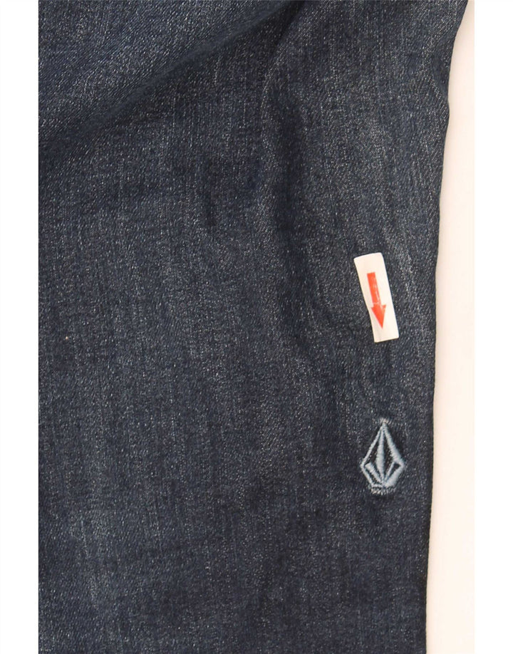 Volcom Herre Solver Straight Jeans W30 L30 Navy Blue