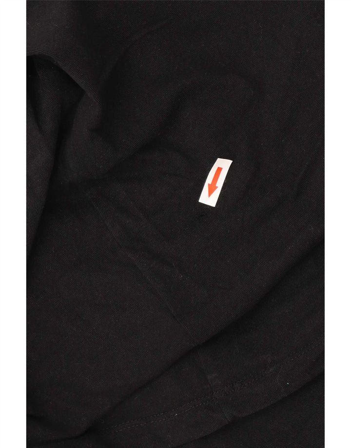 Replay Herre Grafisk T-Shirt Top XL Sort Bomuld