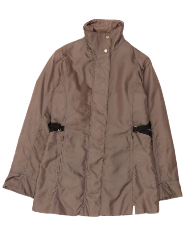 Trussardi Dame Windbreaker Jacket IT 42 Medium Grey