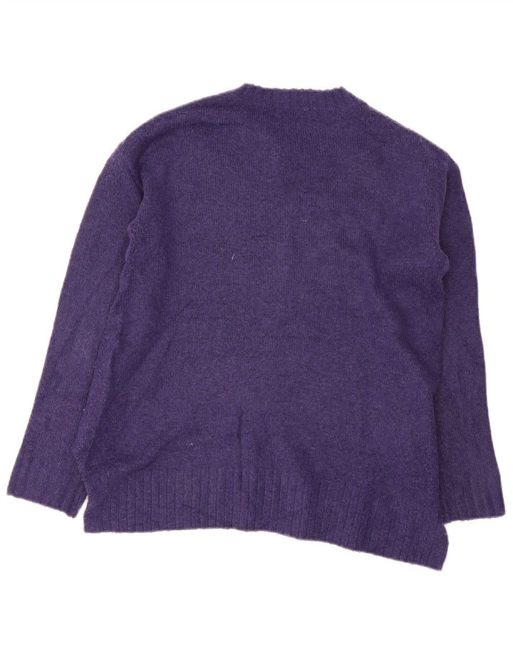 Marks & Spencer Dame sweater med rund hals DK 10 Lille lilla