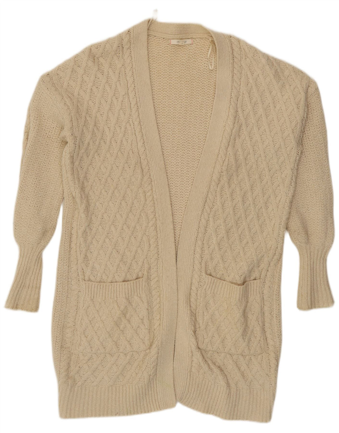 White Stuff Womens Longline Cardigan Sweater UK 10 Small Off