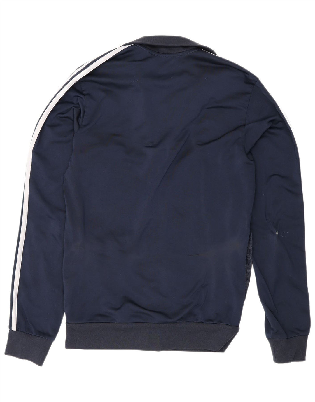 Adidas Herre Regular Fit træningsdragt topjakke UK 36/38 Small Navy Blue