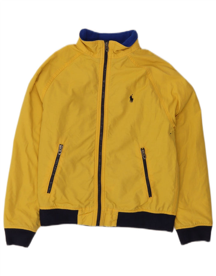 Polo Ralph Lauren Boys Bomber Jacket 10-11 år Medium Gul Colourblock