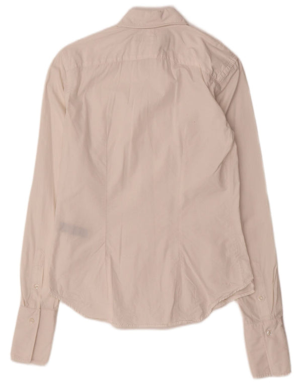 Ralph Lauren Formel skjorte til kvinder Medium Off White Bomuld