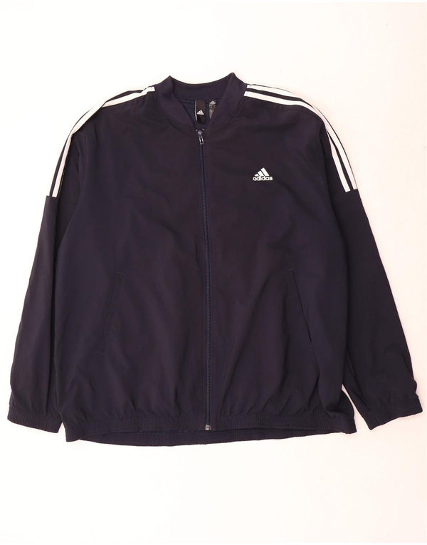 Adidas Træningsdragt til mænd Top jakke 2XL marineblå polyester