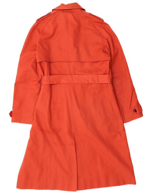 HOBBS Dame London Trench Coat UK 14 Medium Orange Bomuld