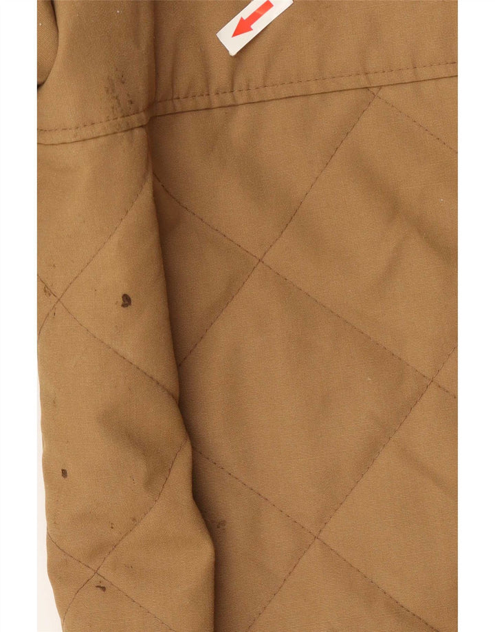 Vintage Bomberjakke til mænd UK 36 Small Beige