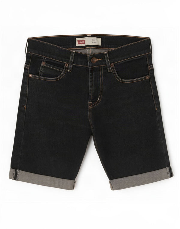 Levi's Boys 511 Slim Fit denimshorts 13-14 år W30 Marineblå Bomuld