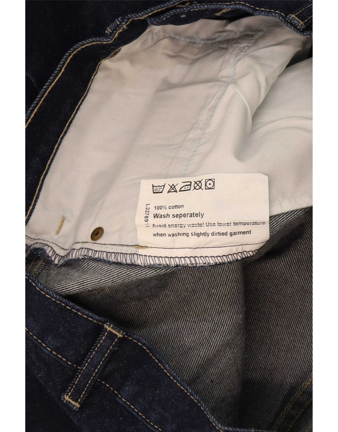 Blaklader Straight Jeans til mænd W34 L32 Marineblå Bomuld