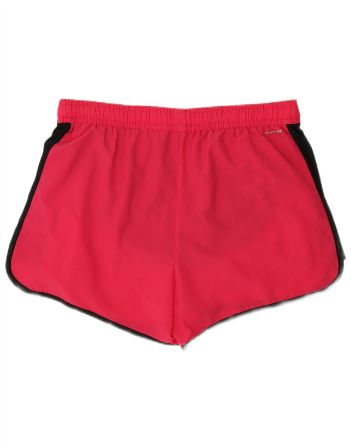 Reebok Sportshorts til kvinder UK 12/14 Medium Rød Polyester