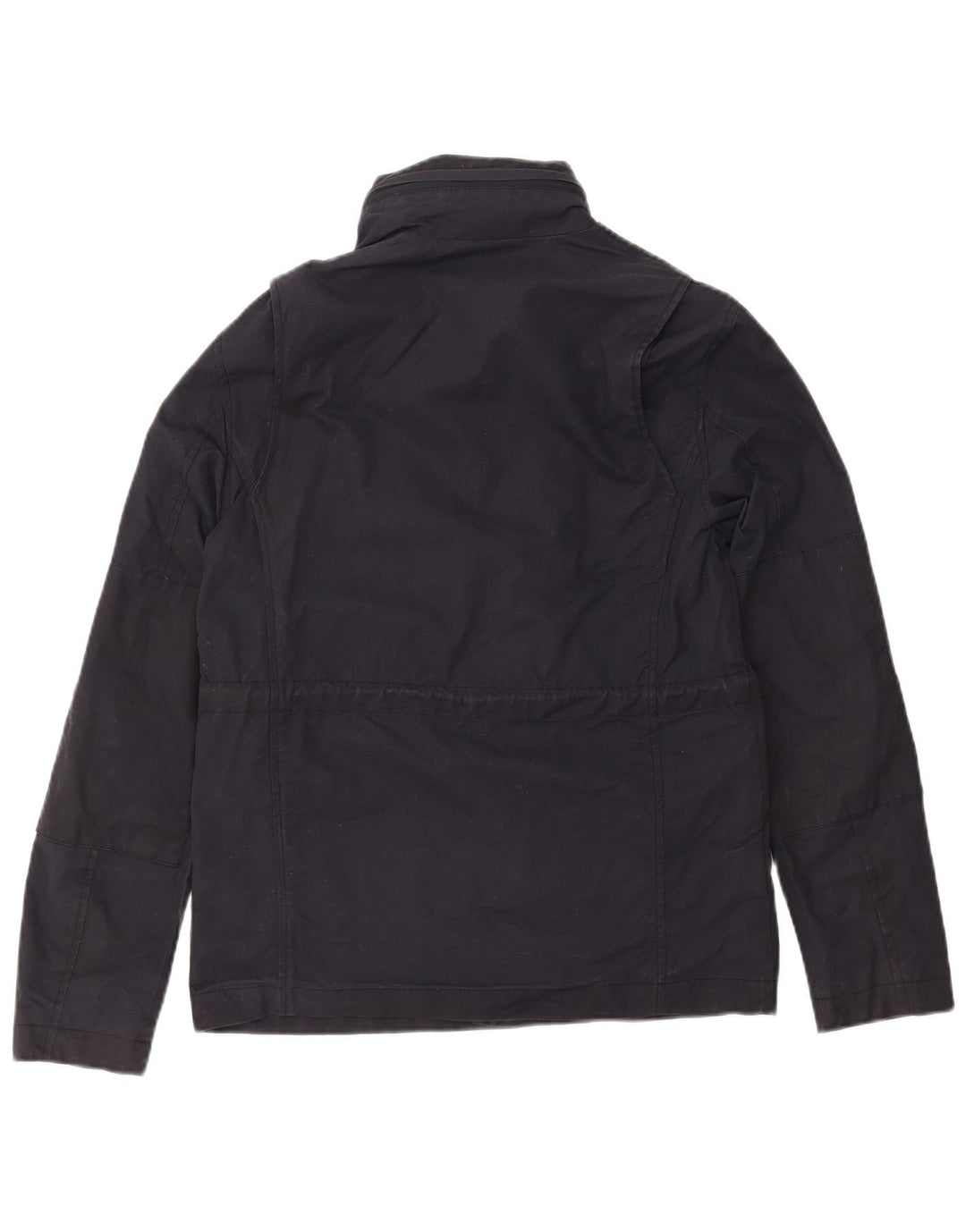 FRED PERRY Vindjakke med hætte til mænd UK 36 Lille marineblå bomuld