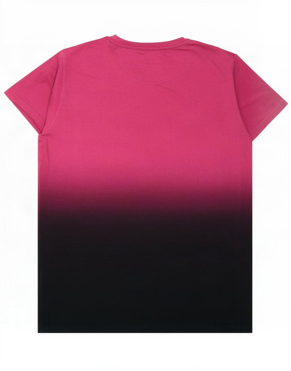 Hollister Herre T-shirt Top Medium Pink Colourblock Bomuld