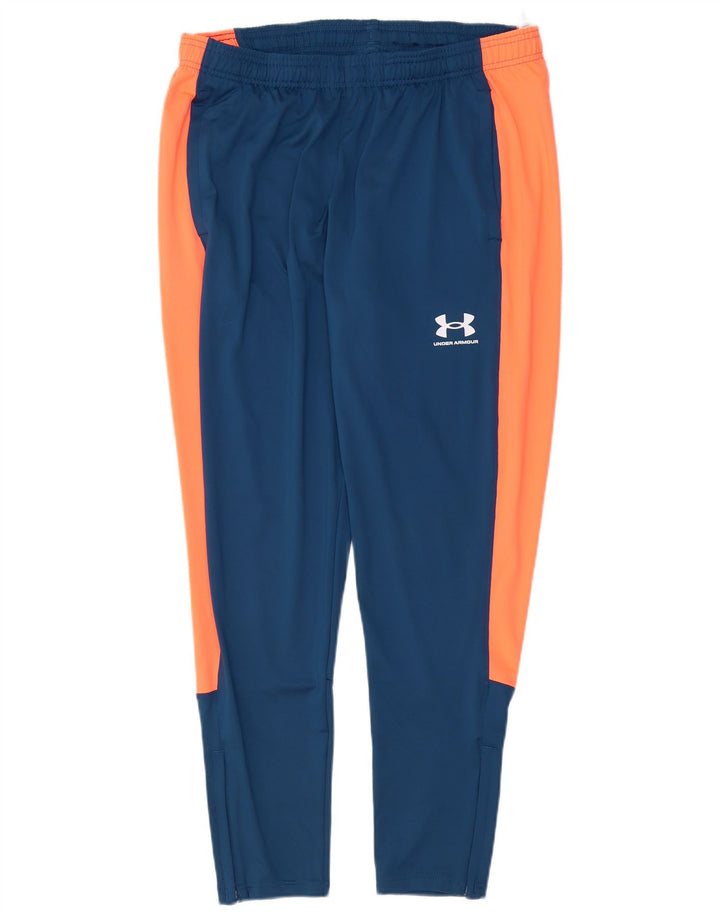 UNDER ARMOUR Træningsdragt bukser til mænd XL Blå Colourblock Polyester