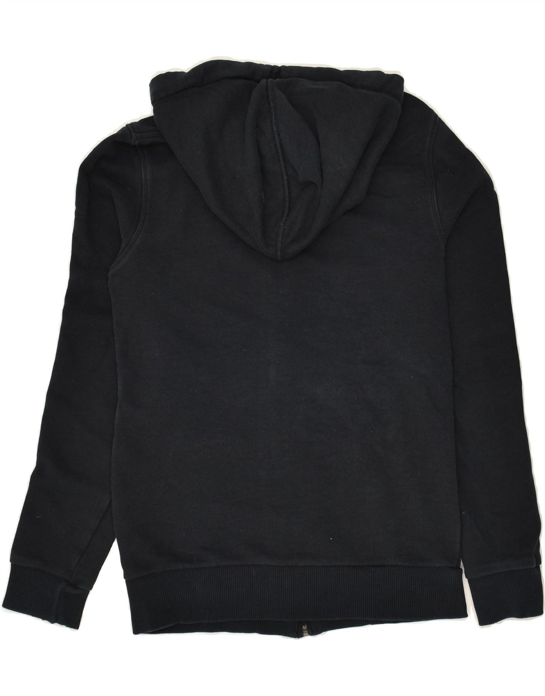 PUMA Womens Zip Hoodie Sweater UK 10 Small Navy Blue Vintage Puma and Second-Hand Puma from Messina Hembry 