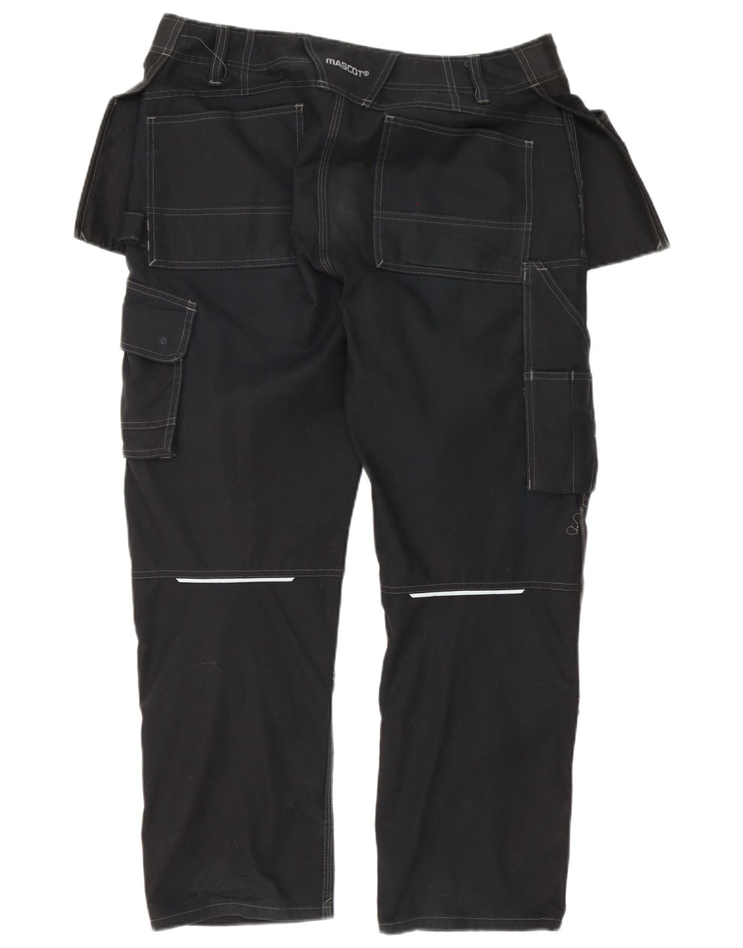 Maskot Herre Straight Cargo Bukser W36.5 L30 Sort Polyester