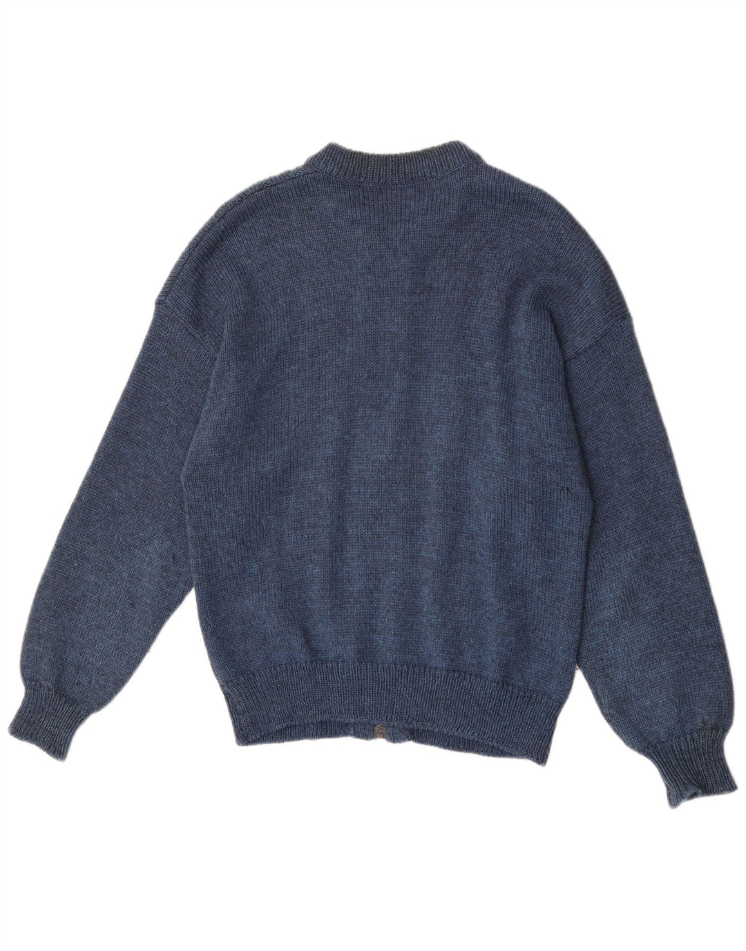 Vintage dame cardigan sweater UK 16 Large Navy Blue