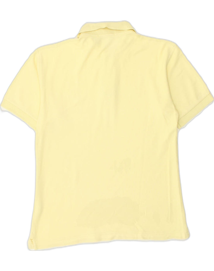 FILA Mens Polo Shirt Small Yellow Cotton | Vintage Fila | Thrift | Second-Hand Fila | Used Clothing | Messina Hembry 