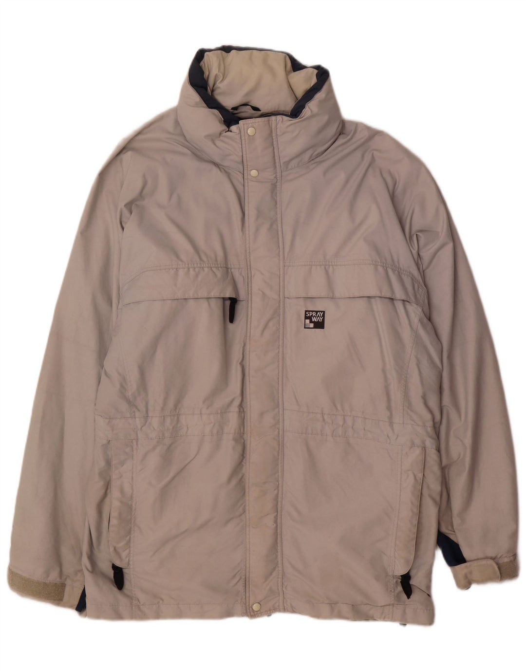 Sprayway Herre Windbreaker Jacket UK 42 XL Grå Polyester