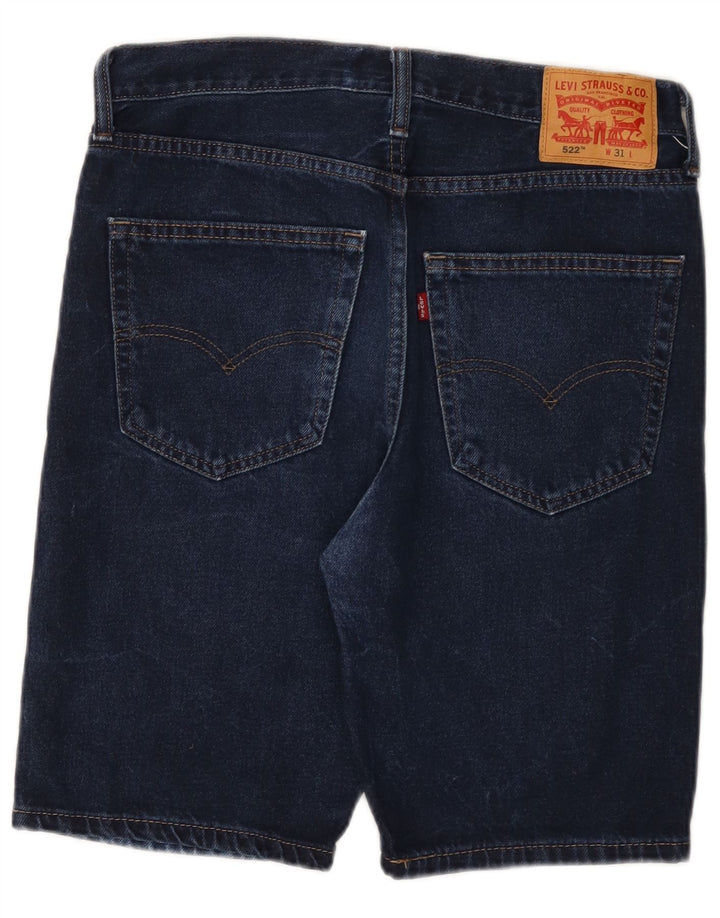 Levi's Herre 522 denimshorts W31 Medium Navy Blue